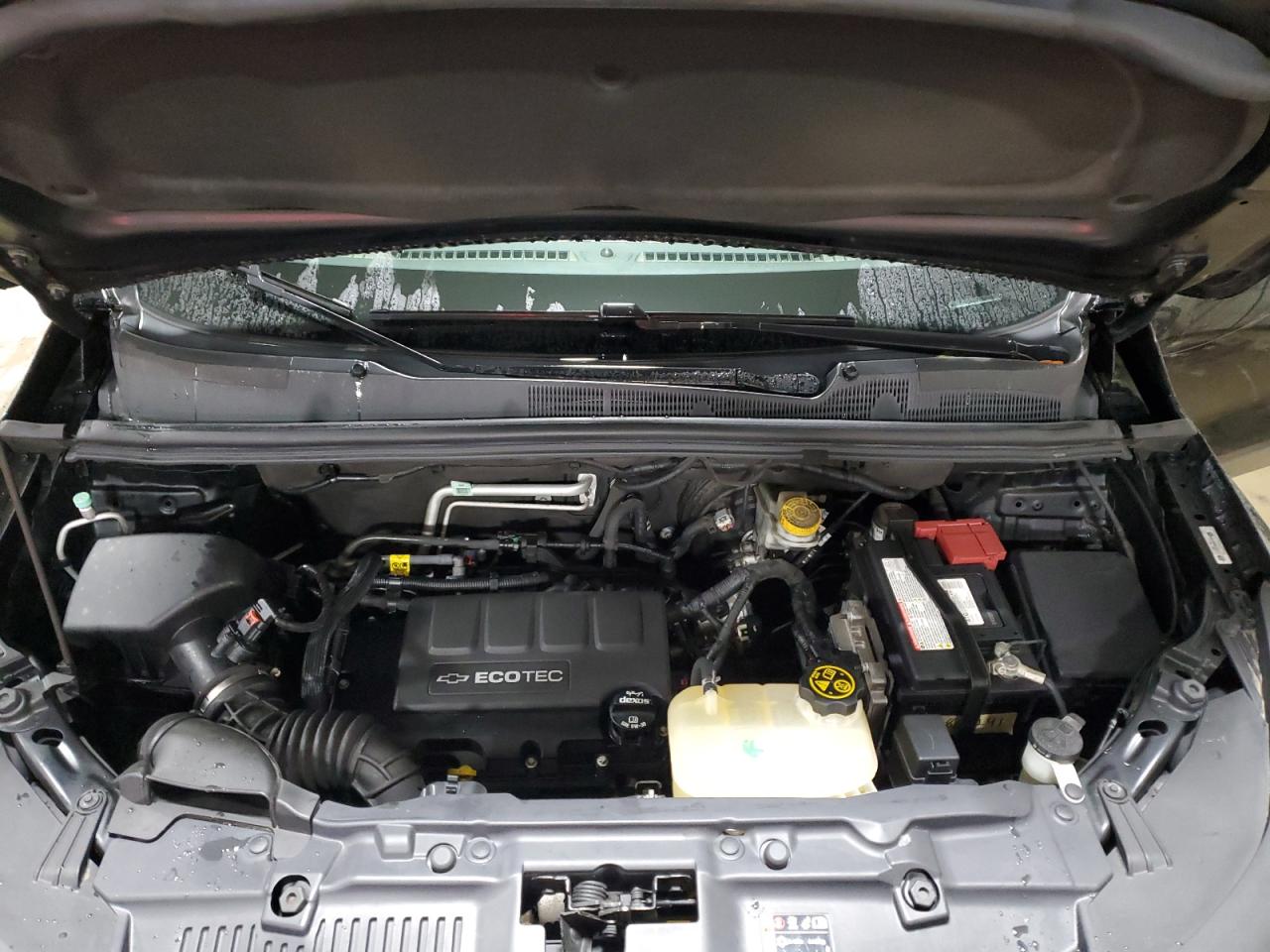 2017 Chevrolet Trax VIN 3GNCJKSBXHL194871 Copart auction photo, vandalism damage thumbnail 11