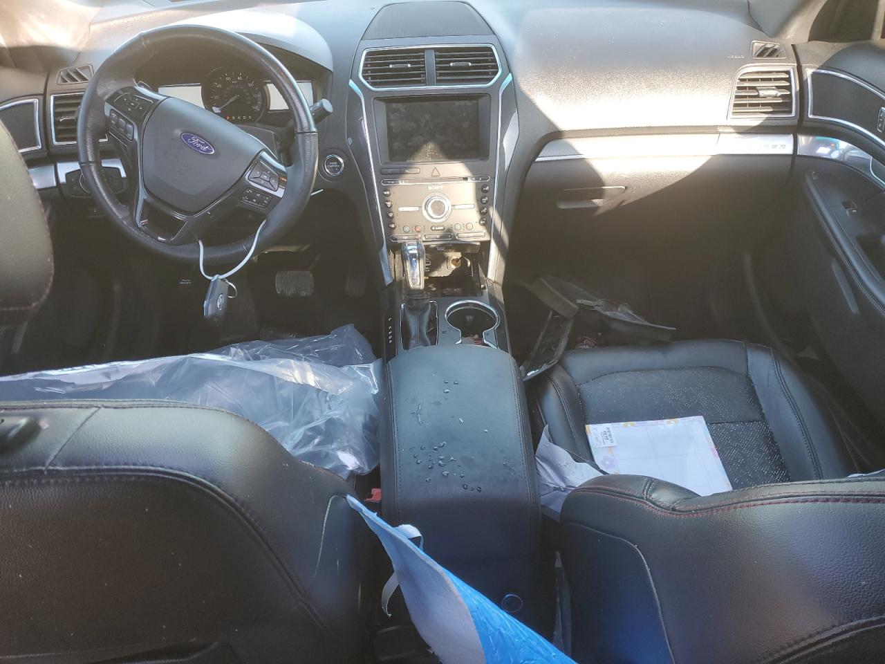 2016 Ford Explorer VIN 1FM5K8GTXGGA51274 Copart auction photo, front end / top/roof damage thumbnail 8