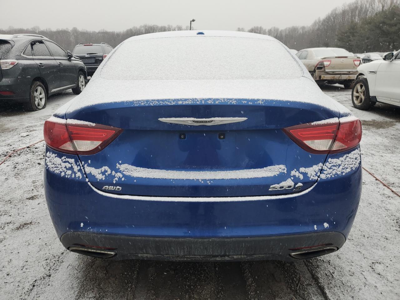 2015 Chrysler 200 VIN 1C3CCCDG2FN543606 Copart auction photo, front end damage thumbnail 6