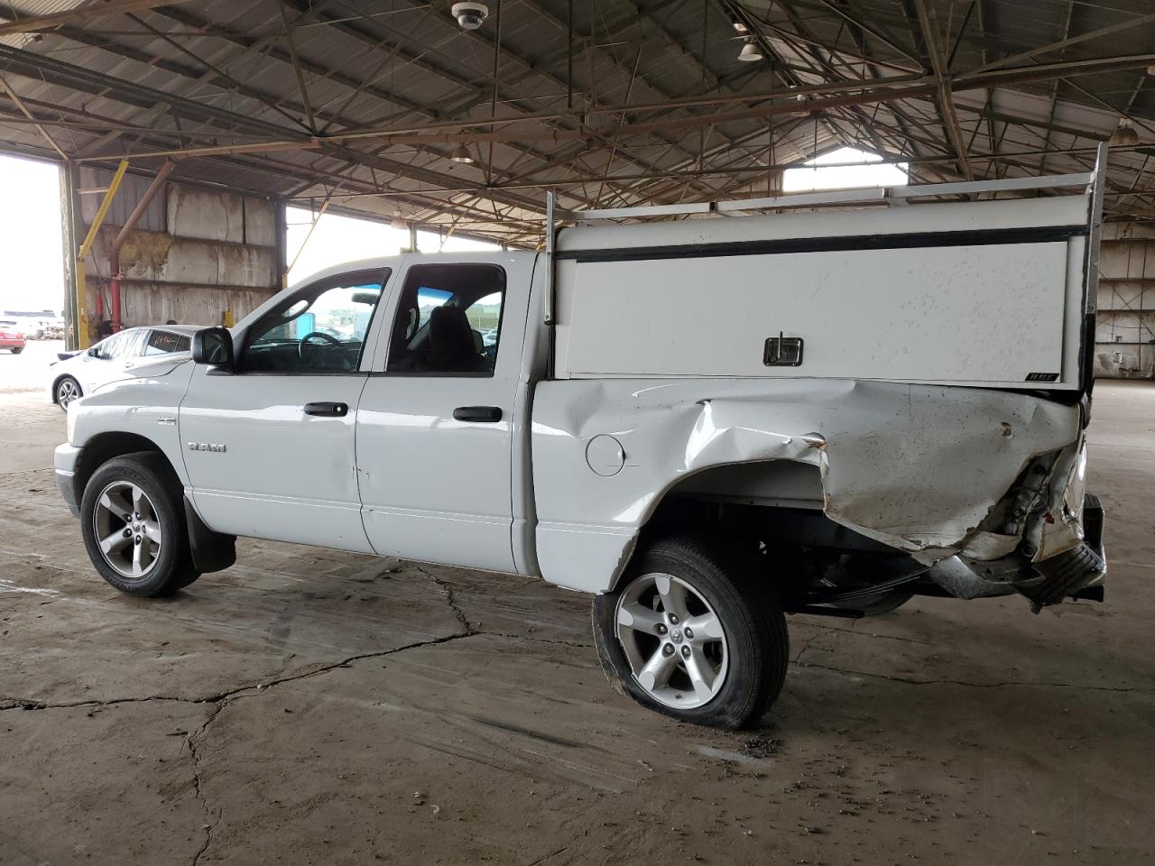 2008 Dodge RAM VIN 1D7HA18288S508248 Copart auction photo, rear end / side damage thumbnail 2