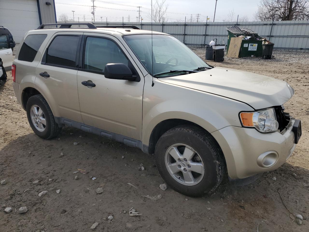 2010 Ford Escape VIN 1FMCU0D73AKA63166 Copart auction photo, front end / mechanical damage thumbnail 4