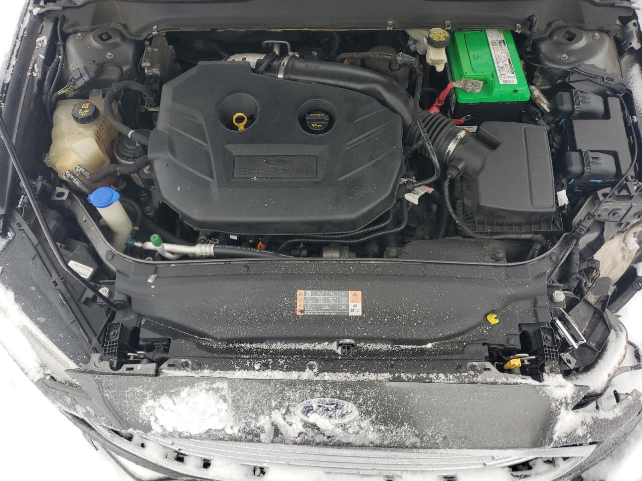 2017 Ford Fusion VIN 3FA6P0D98HR376932 Copart auction photo, front end / side damage thumbnail 11