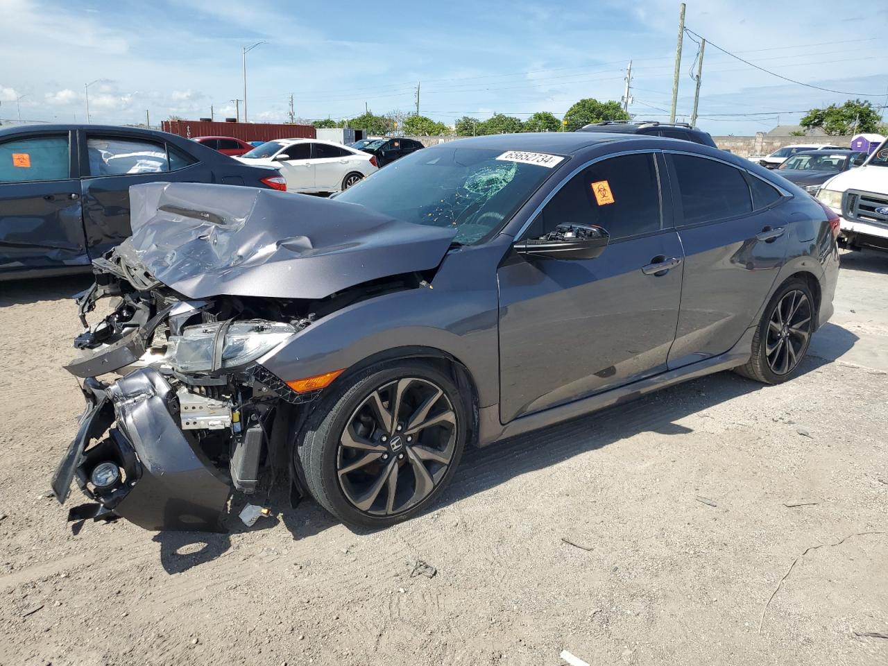 2020 Honda Civic VIN 2HGFC2F84LH514090