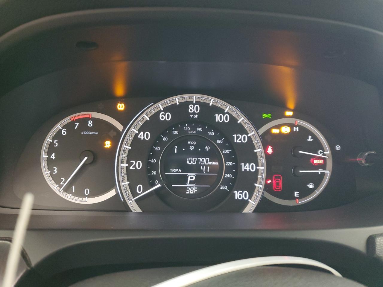 2015 Honda Accord VIN 1HGCR2F83FA272834 Copart auction photo, side / rear end damage thumbnail 9