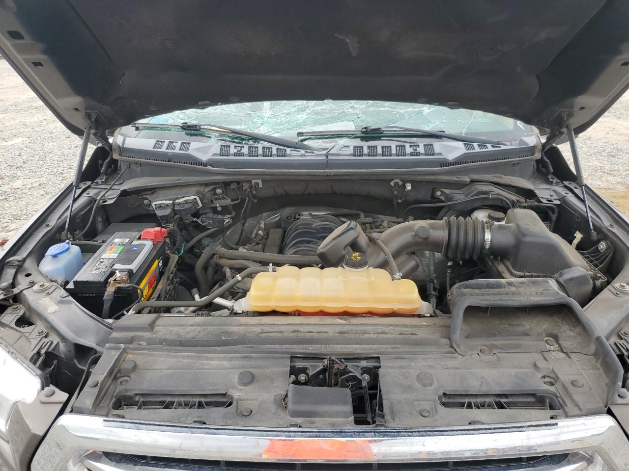 2017 Ford F-150 VIN 1FTEW1EF2HFB74121 Copart auction photo, all over damage thumbnail 11