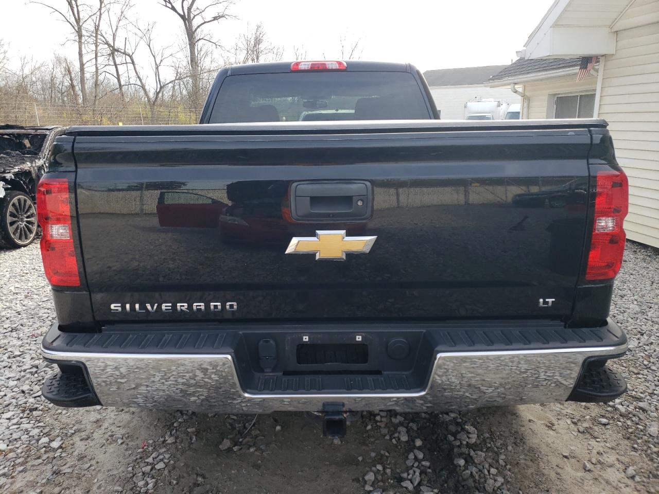 2018 Chevrolet Silverado VIN 1GCVKREC1JZ332744 Copart auction photo, side / rear end damage thumbnail 6