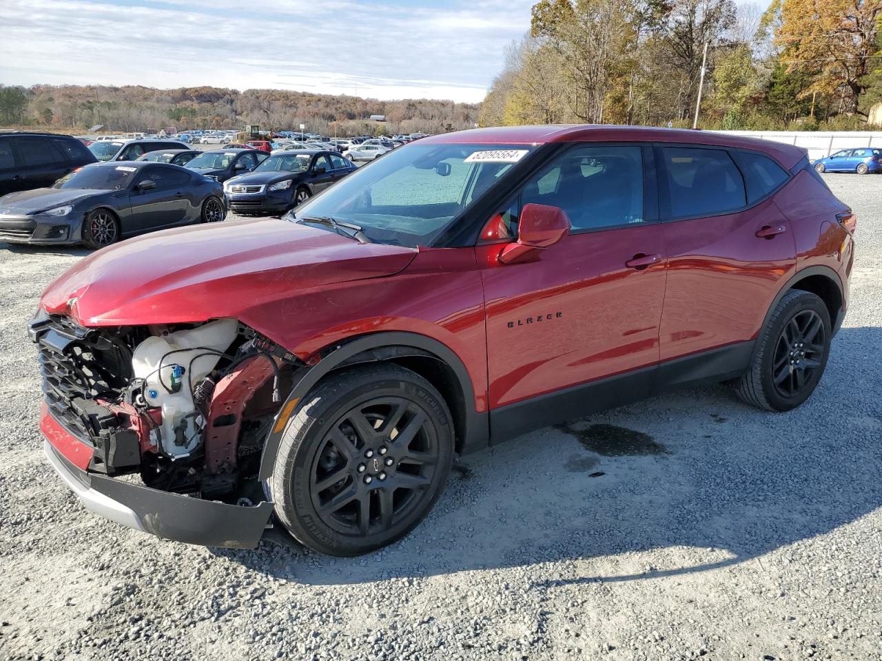 2021 Chevrolet Blazer VIN 3GNKBCRS7MS571001
