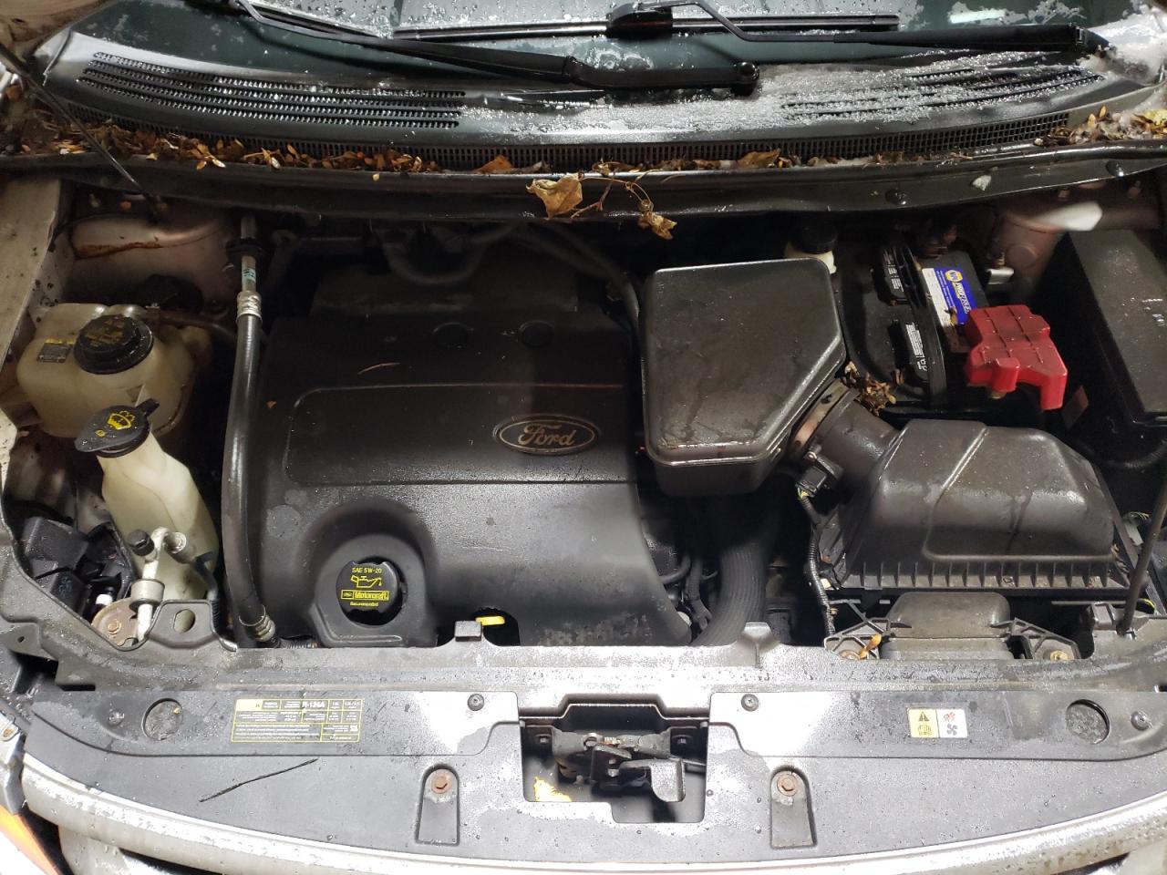 2013 Ford Edge VIN 2FMDK3GC2DBA57443 Copart auction photo, front end damage thumbnail 11