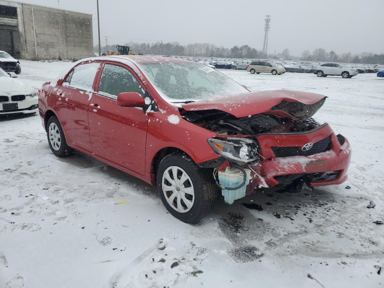 2010 Toyota Corolla VIN 2T1BU4EEXAC299271 Copart auction photo, front end / minor dent/scratches damage thumbnail 4