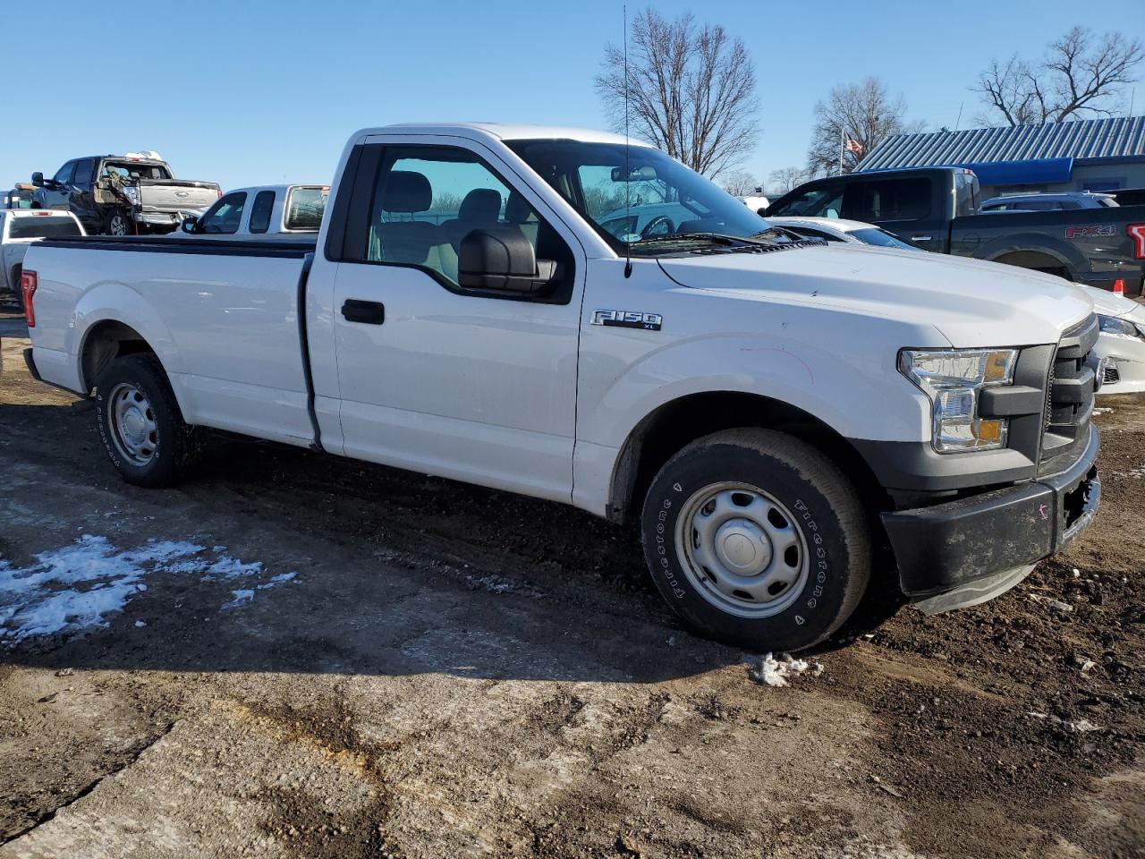 2016 Ford F-150 VIN 1FTMF1C82GKF98596 Copart auction photo, rear end damage thumbnail 4