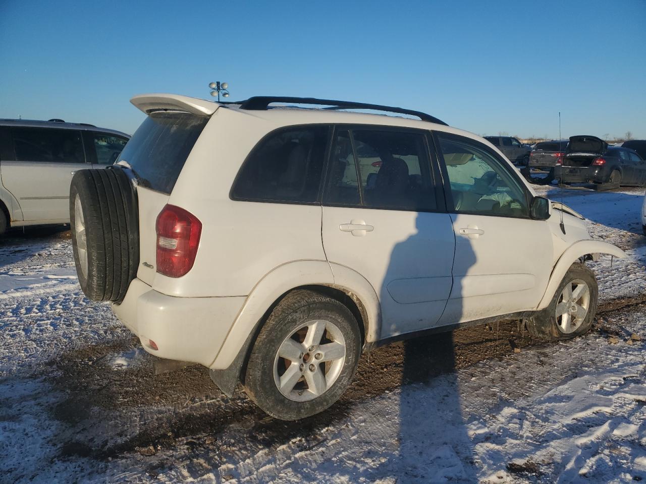 2004 Toyota RAV 4 VIN JTEHD20V540008286 Copart auction photo, front end damage thumbnail 3