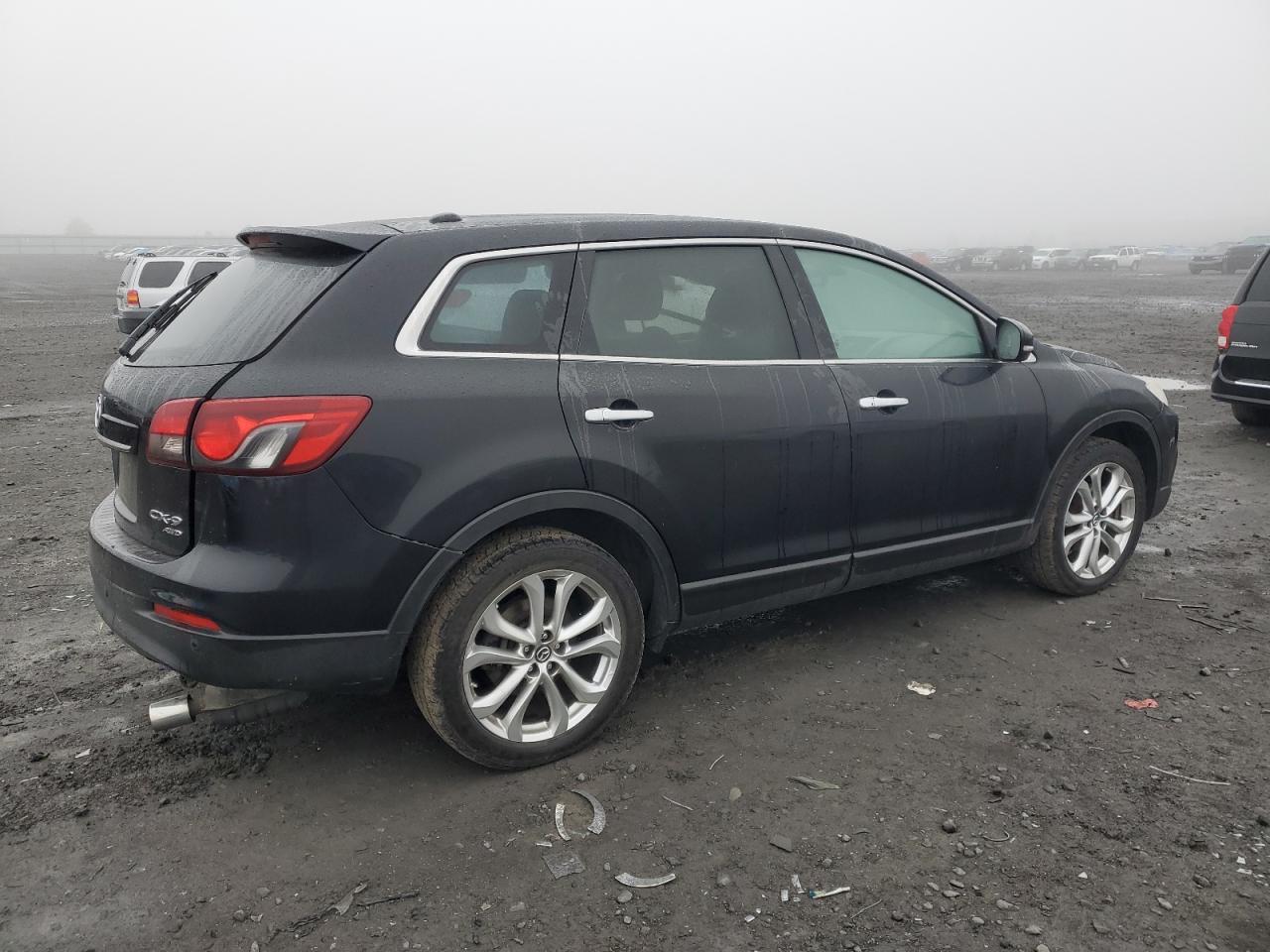 2013 Mazda CX-9 VIN JM3TB3DV9D0417306 Copart auction photo, side / rear end damage thumbnail 3