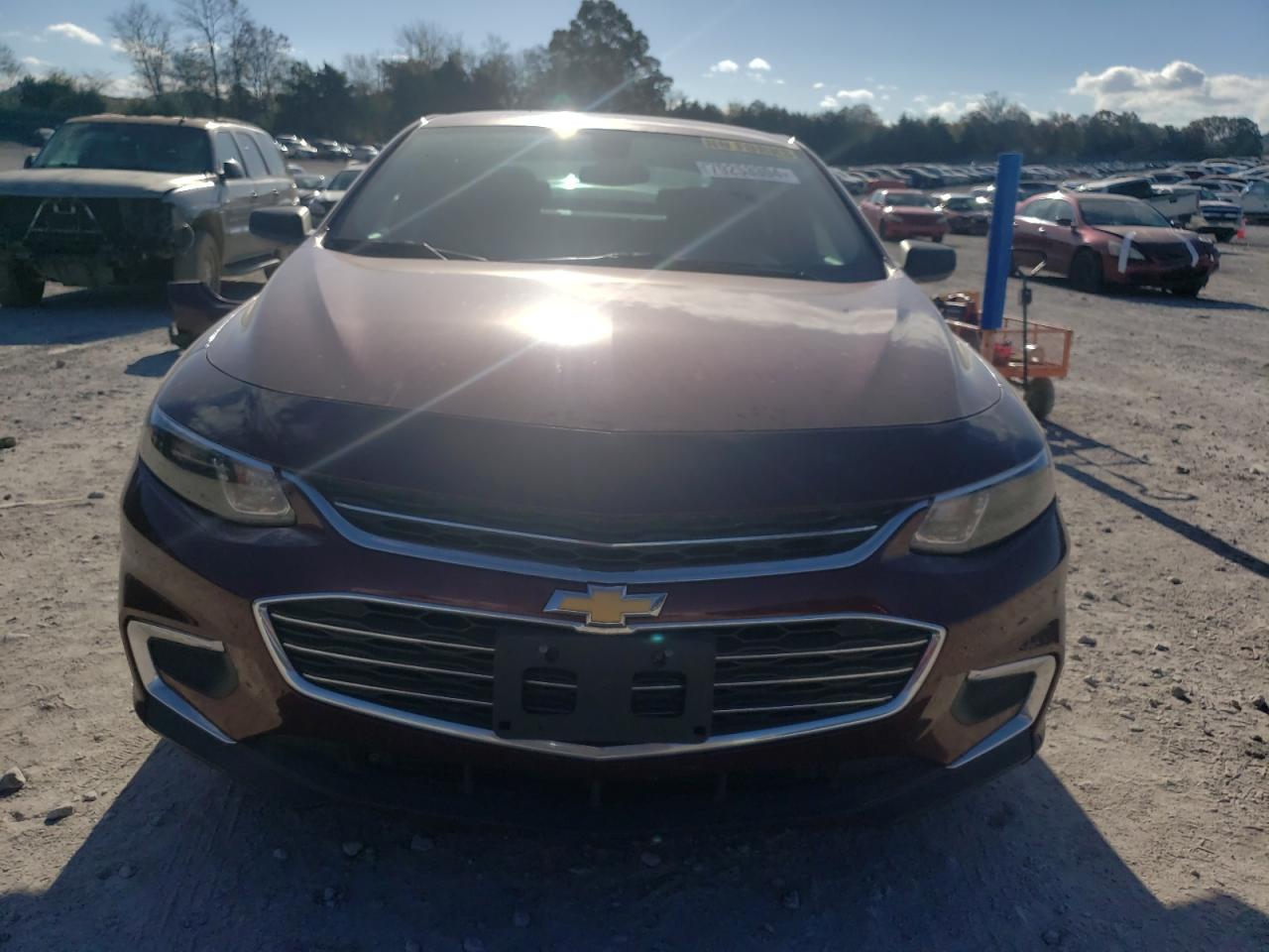 2016 Chevrolet Malibu VIN 1G1ZB5ST5GF315205 Copart auction photo, rear end damage thumbnail 5