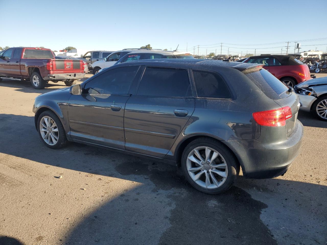 2012 Audi A3 VIN WAUBEAFM8CA107495 Copart auction photo, front end damage thumbnail 2
