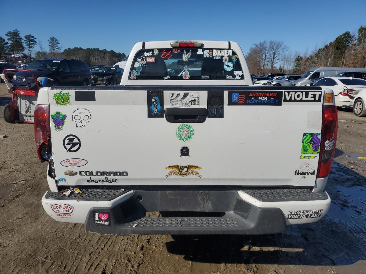 2012 Chevrolet Colorado VIN 1GCCSBF93C8138775 Copart auction photo, front end / minor dent/scratches damage thumbnail 6
