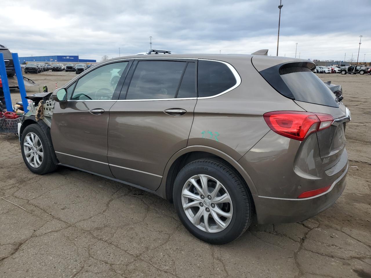 2019 Buick Envision VIN LRBFXBSA8KD026296 Copart auction photo, front end damage thumbnail 2