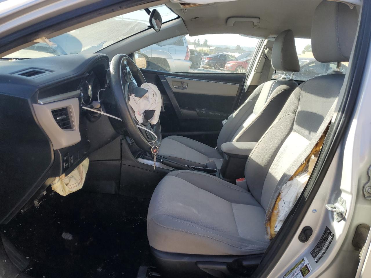 2014 Toyota Corolla VIN 5YFBURHE1EP127256 Copart auction photo, all over damage thumbnail 7