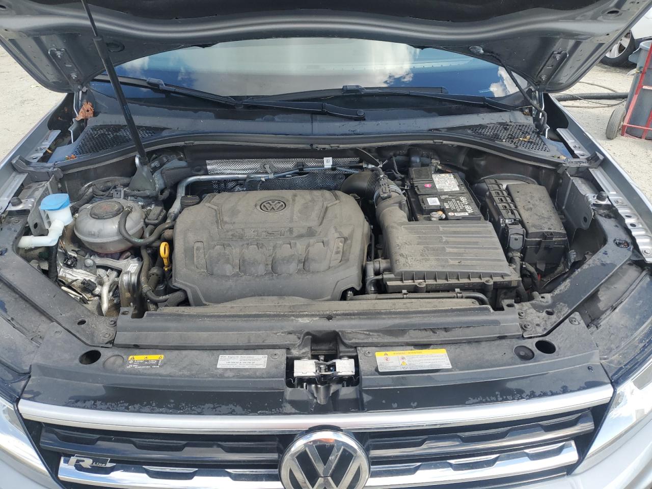 2021 Volkswagen Tiguan VIN 3VV3B7AX6MM060560 Copart auction photo, top/roof / minor dent/scratches damage thumbnail 12