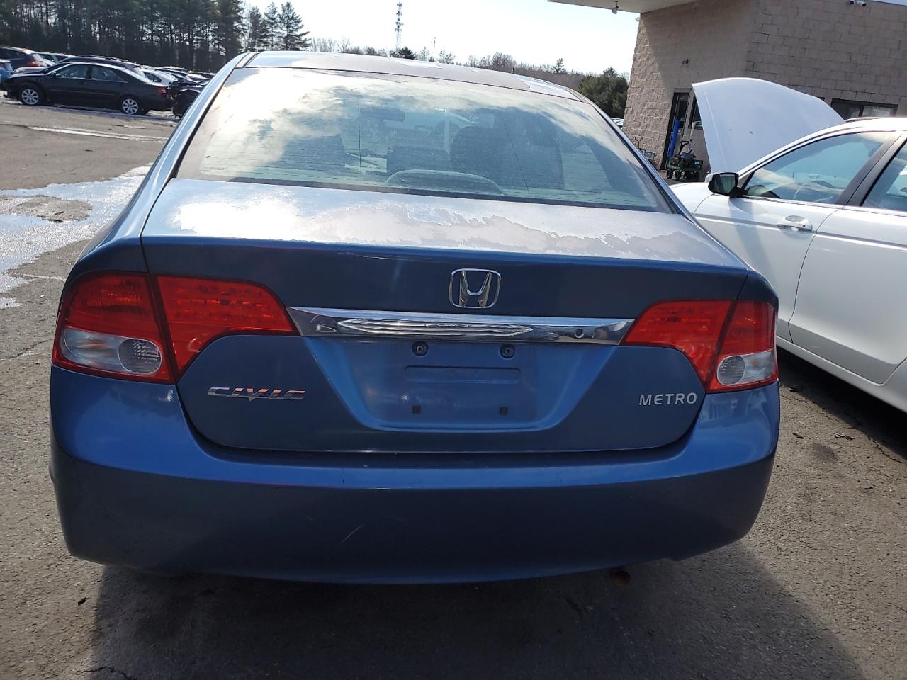2010 Honda Civic VIN 2HGFA1F58AH574716 Copart auction photo, front end damage thumbnail 6