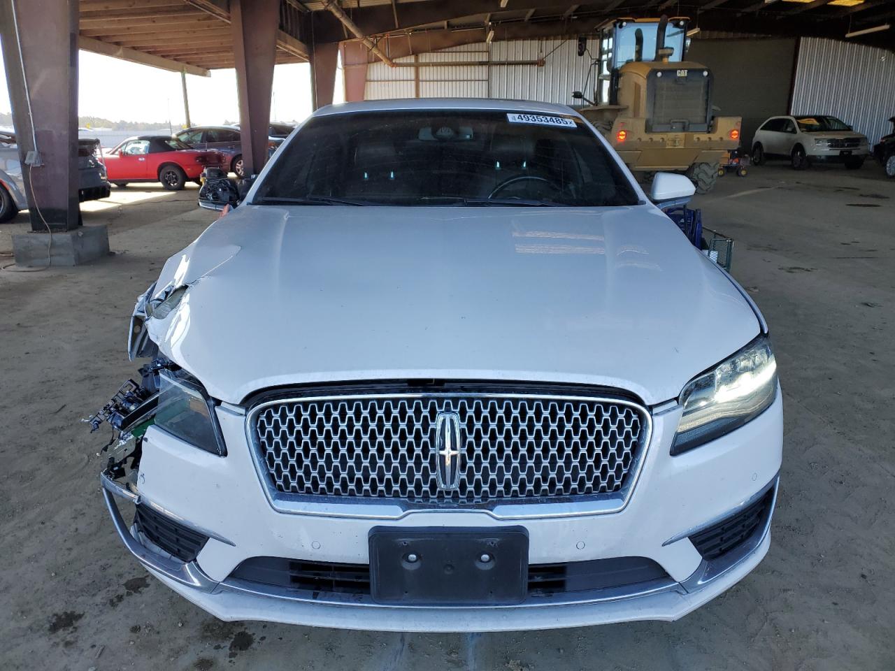 2017 Lincoln MKZ VIN 3LN6L5NU0HR622776 Copart auction photo, side / all over damage thumbnail 5