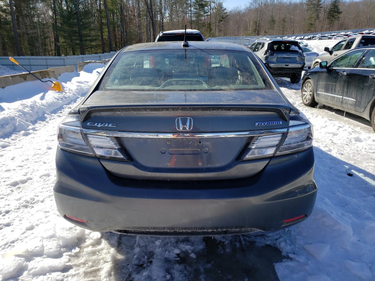 2013 Honda Civic VIN 19XFB4F29DE202496 Copart auction photo, side / minor dent/scratches damage thumbnail 6