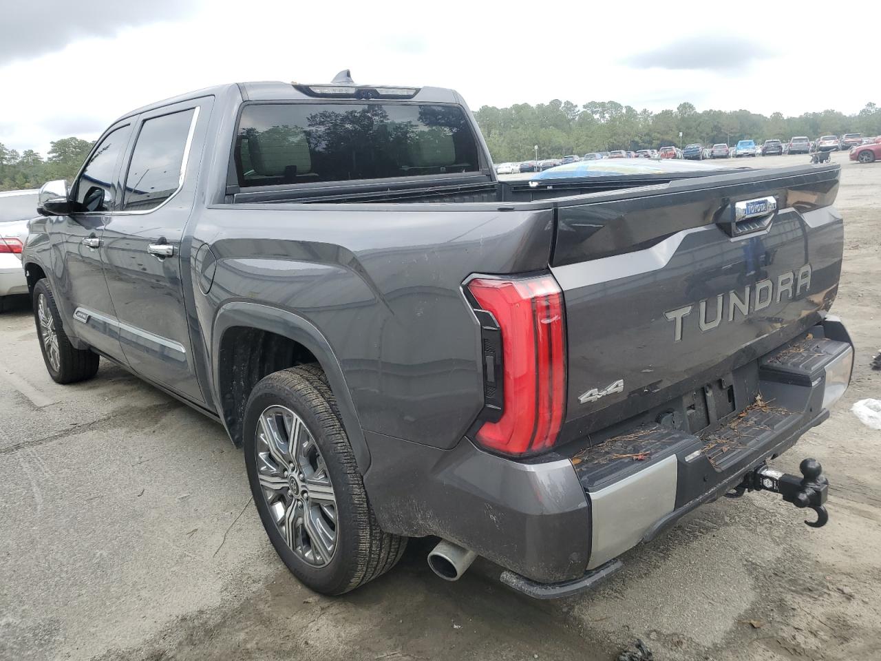 2023 Toyota Tundra VIN 5TFVC5DBXPX028881 Copart auction photo, front end / side damage thumbnail 2