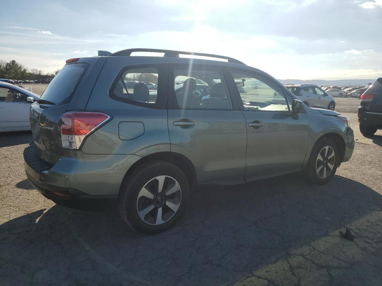 2018 Subaru Forester VIN JF2SJABC2JH538982 Copart auction photo, front end damage thumbnail 3