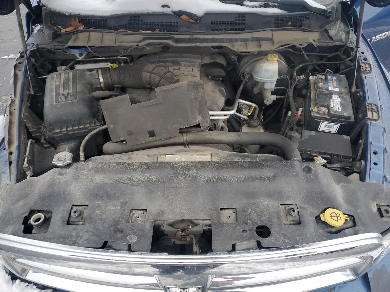 2011 Dodge RAM VIN 1D7RV1GT5BS707686 Copart auction photo, all over damage thumbnail 12