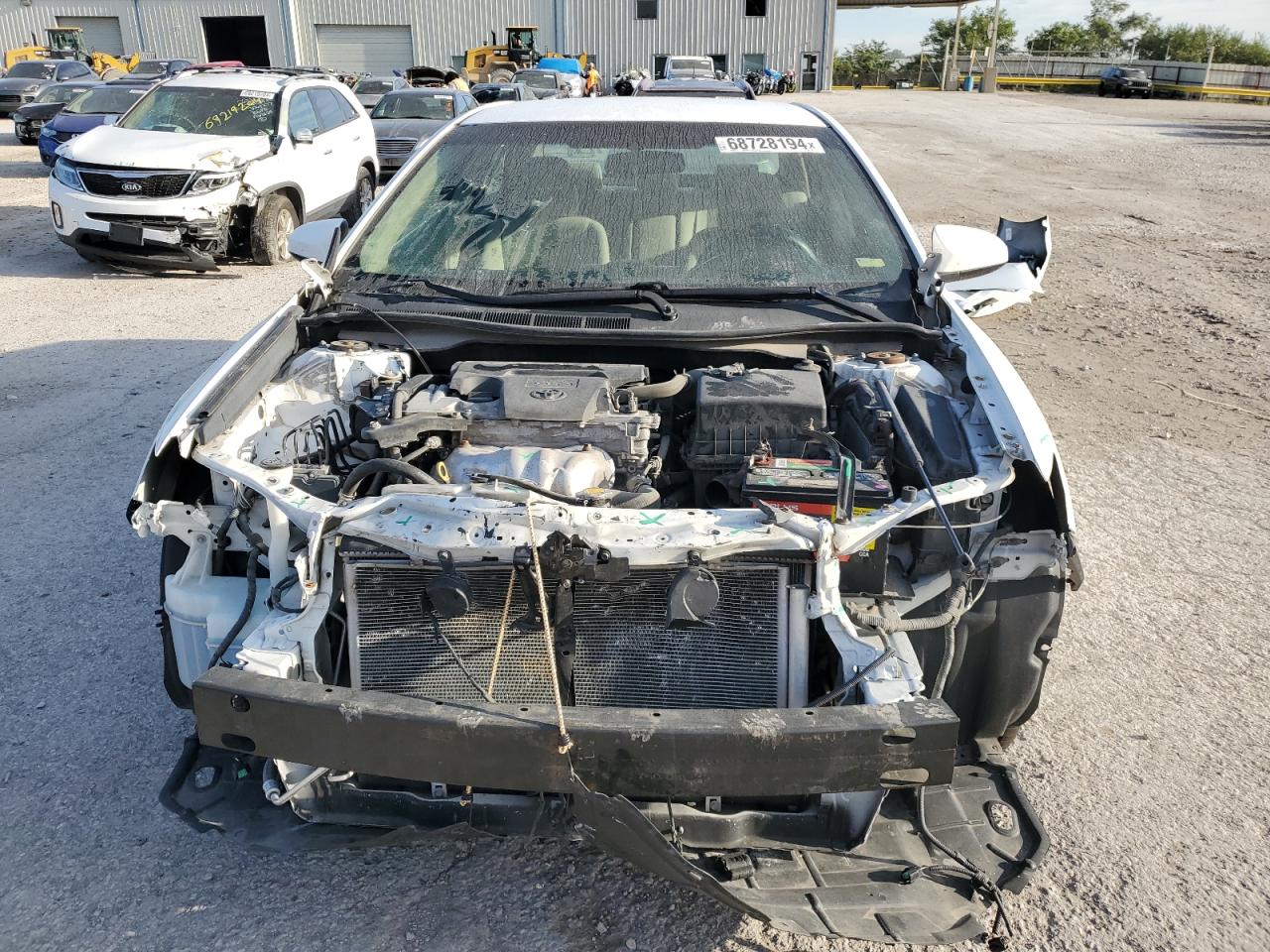 2014 Toyota Camry VIN 4T4BF1FK5ER350621 Copart auction photo, front end / minor dent/scratches damage thumbnail 5
