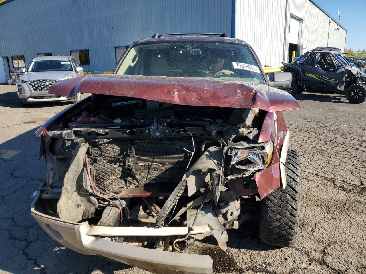 2010 Ford Expedition VIN 1FMJU1J58AEB07466 Copart auction photo, front end damage thumbnail 5