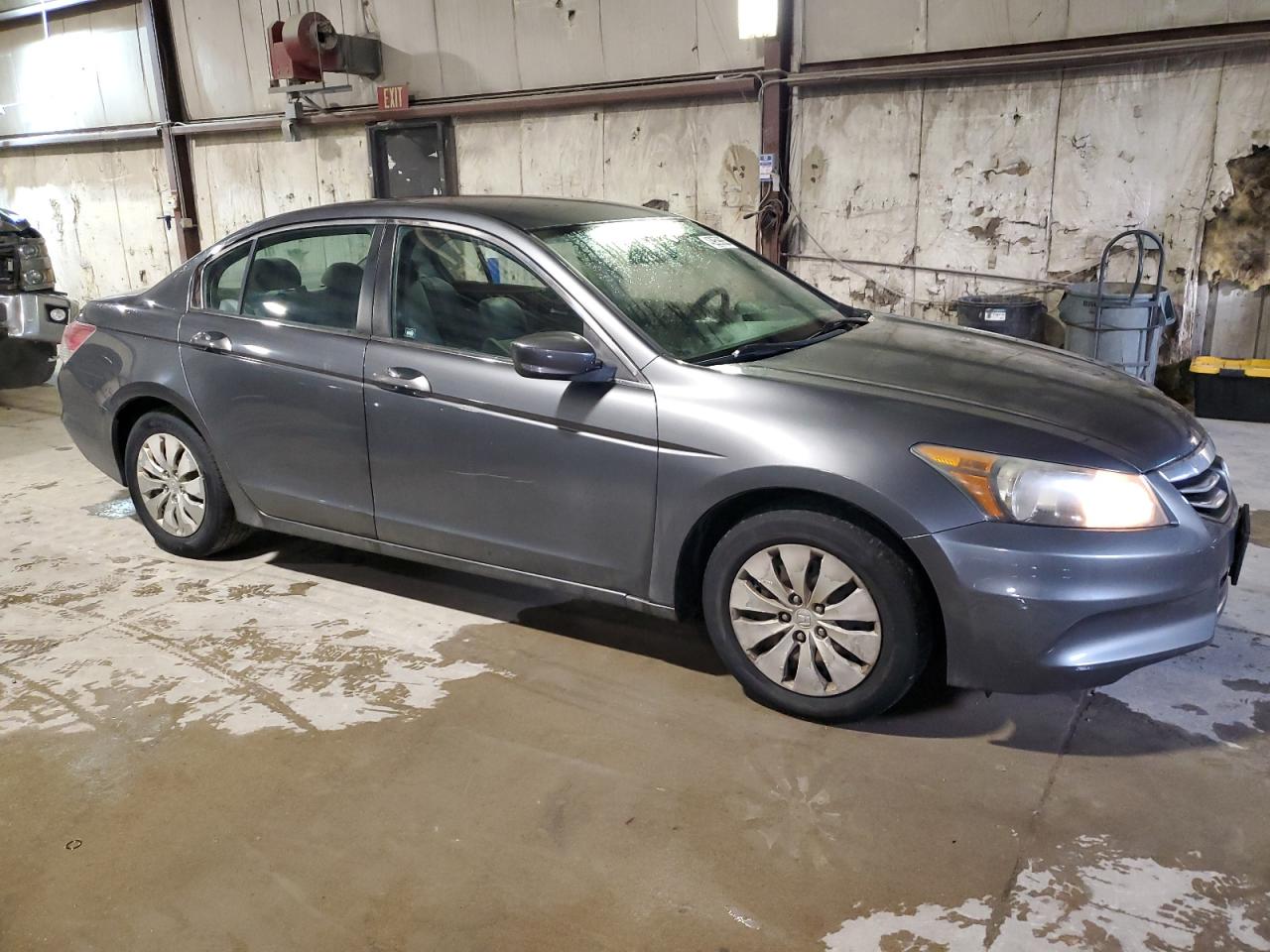 2012 Honda Accord VIN 1HGCP2F34CA179021 Copart auction photo, side / front end damage thumbnail 4