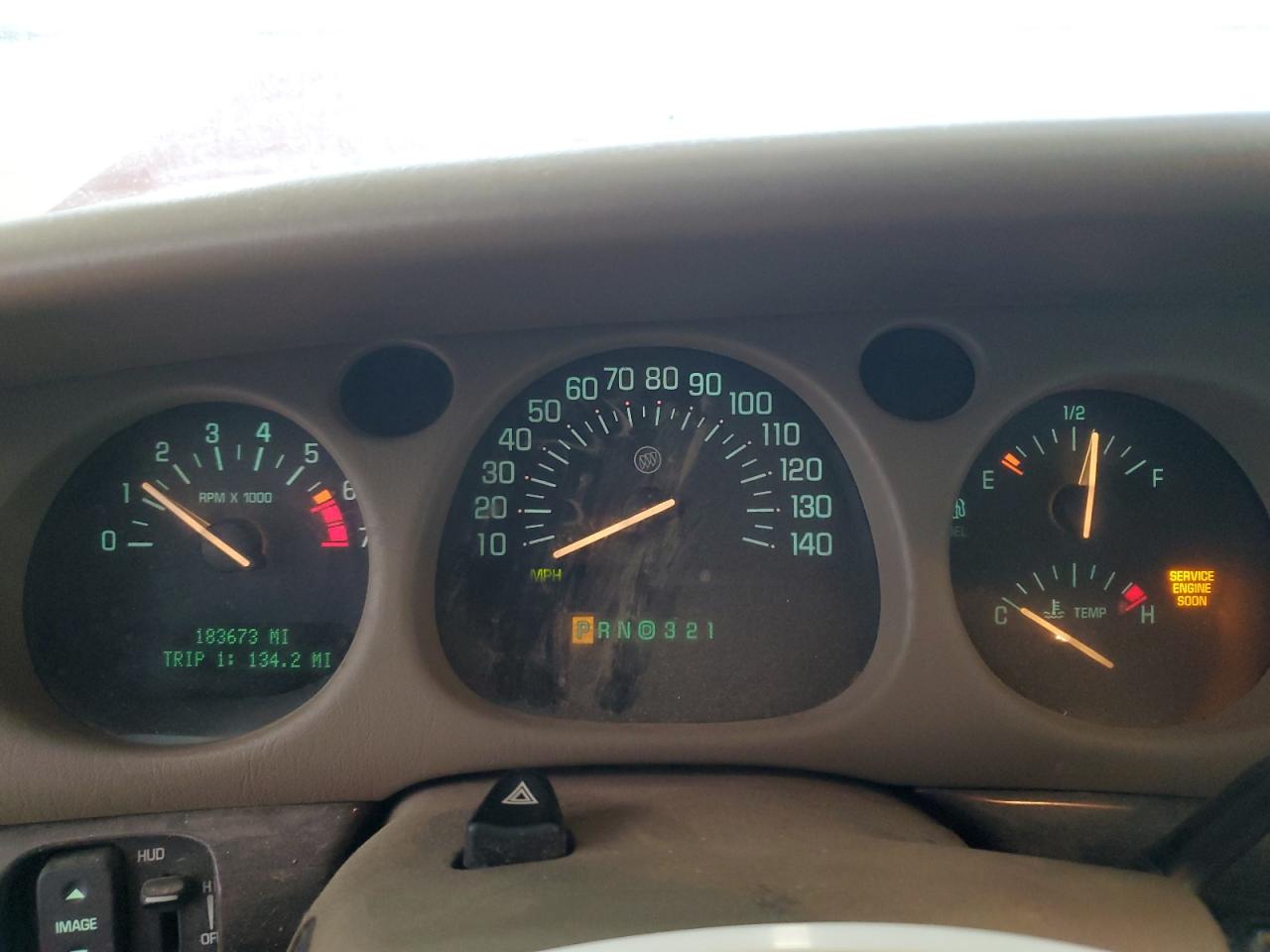 2004 Buick LeSabre VIN 1G4HR54K54U171211 Copart auction photo, front end damage thumbnail 9