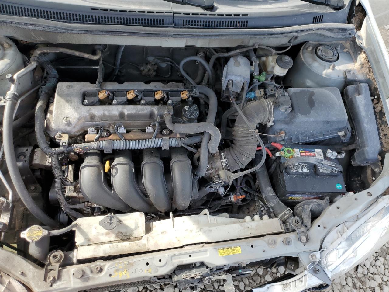 2003 Toyota Corolla VIN 2T1BR32E63C138855 Copart auction photo, front end damage thumbnail 11