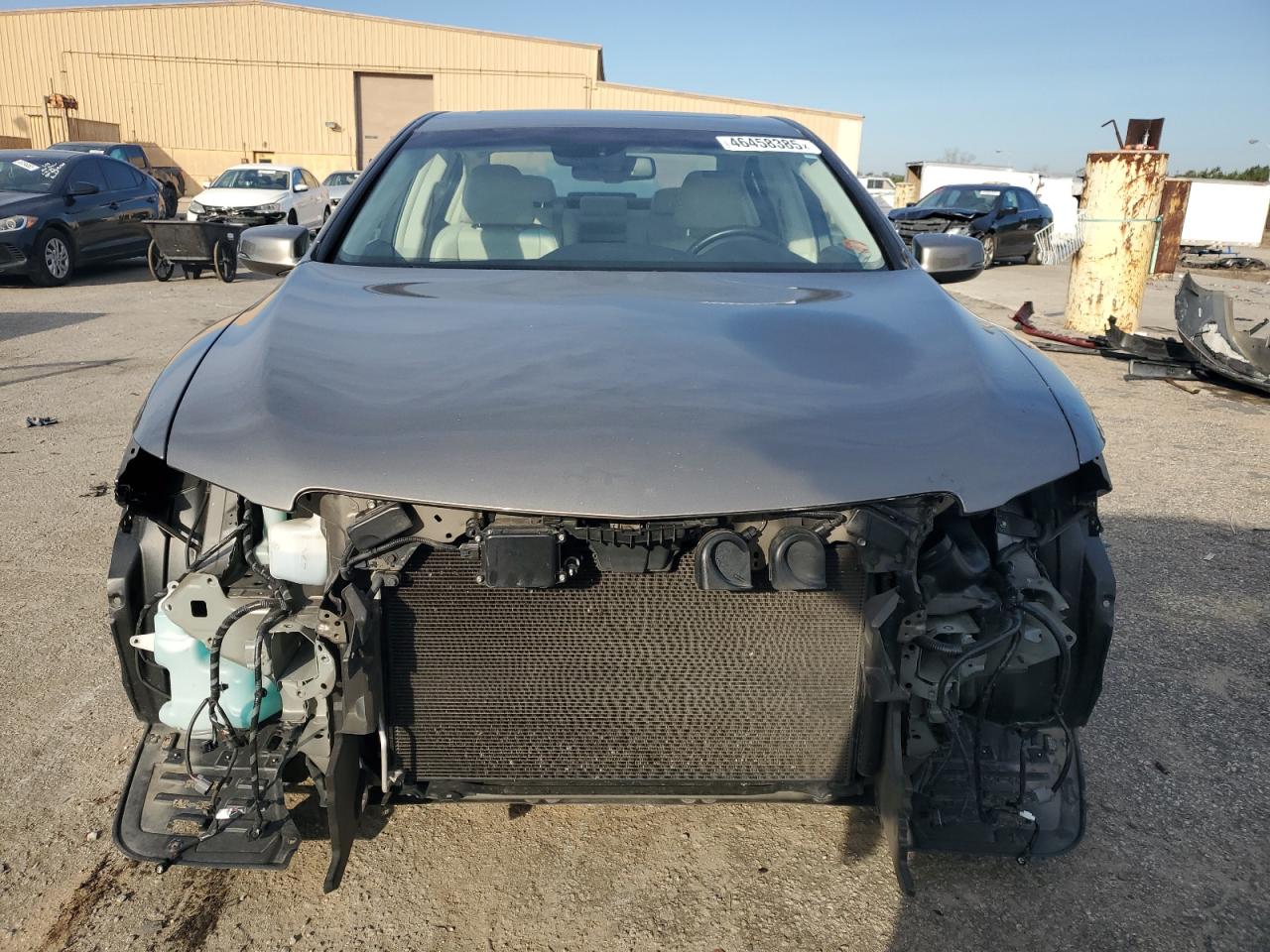 2014 Acura RLX VIN JH4KC1F93EC005015 Copart auction photo, front end damage thumbnail 5