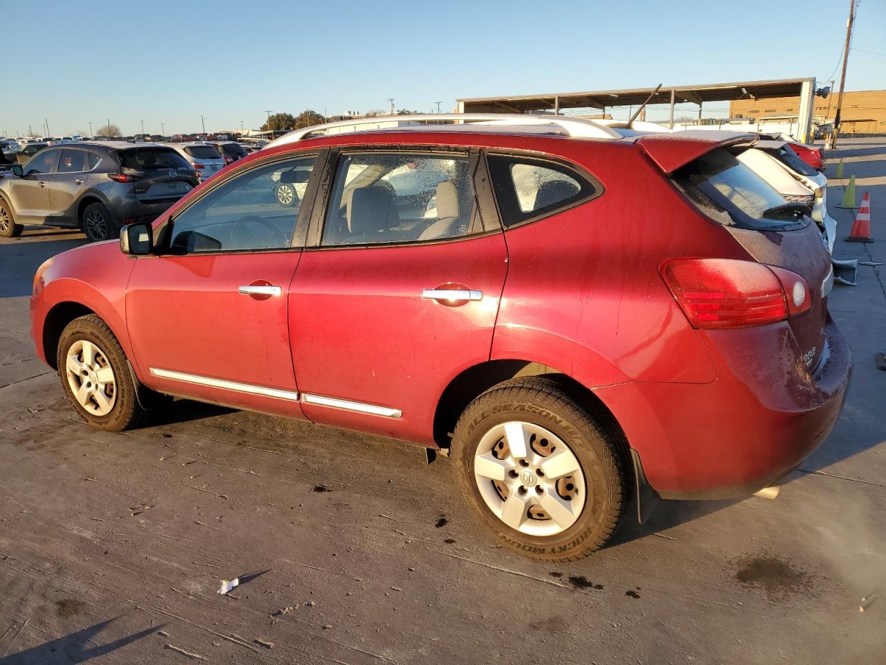 2015 Nissan Rogue VIN JN8AS5MV0FW252682 Copart auction photo, mechanical / side damage thumbnail 2