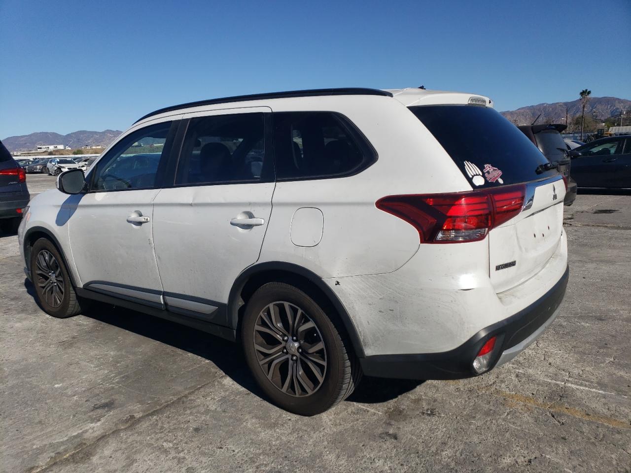 2016 Mitsubishi Outlander VIN JA4AD3A38GZ055914 Copart auction photo, all over damage thumbnail 2