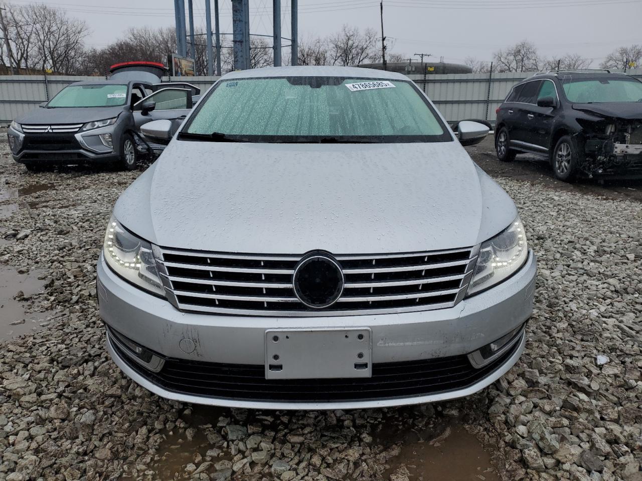 2015 Volkswagen Passat CC VIN WVWBP7AN9FE804395 Copart auction photo, rear end / front end damage thumbnail 5