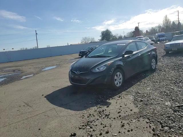 2016 Hyundai Elantra VIN 5NPDH4AE5GH742418 Copart auction photo, rear end damage thumbnail 10