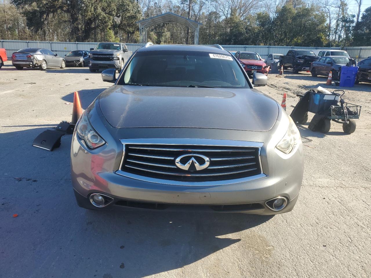 2012 Infiniti FX VIN JN8AS1MWXCM152680 Copart auction photo, minor dent/scratches damage thumbnail 5