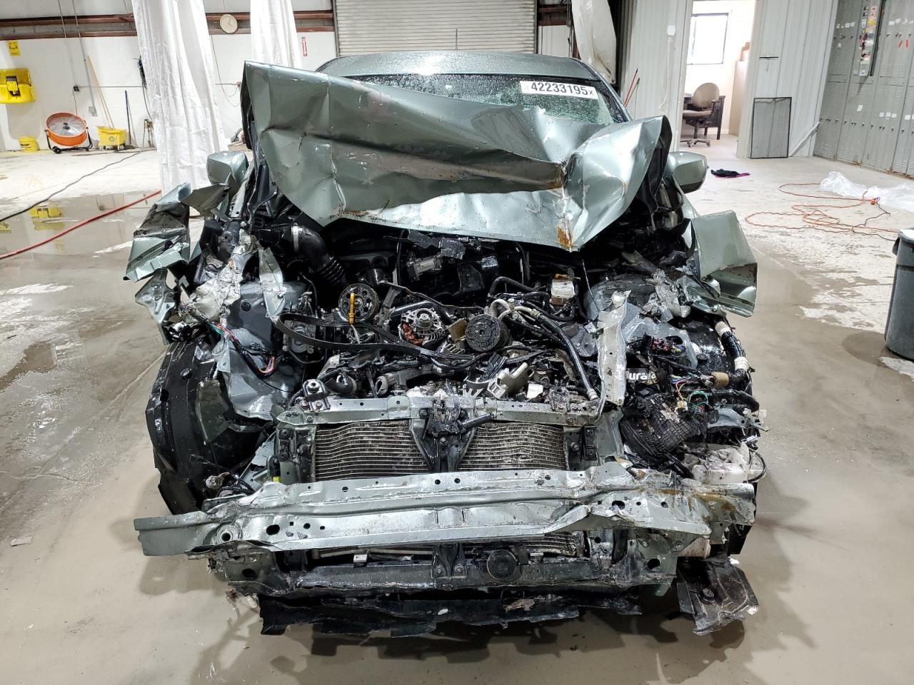 2014 Subaru Impreza VIN JF1GPAC66E8268002 Copart auction photo, front end damage thumbnail 5