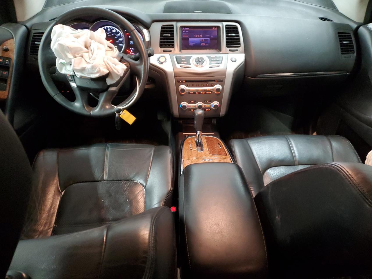 2011 Nissan Murano VIN JN8AZ1MW1BW183623 Copart auction photo, side / front end damage thumbnail 8