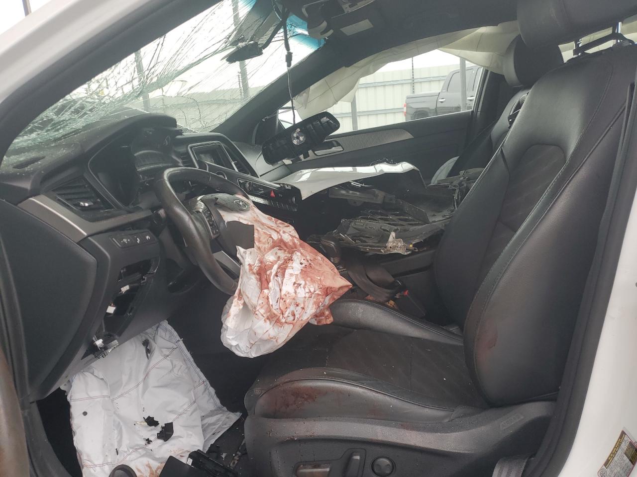 2019 Hyundai Sonata VIN 5NPE34AF2KH820853 Copart auction photo, front end damage thumbnail 7