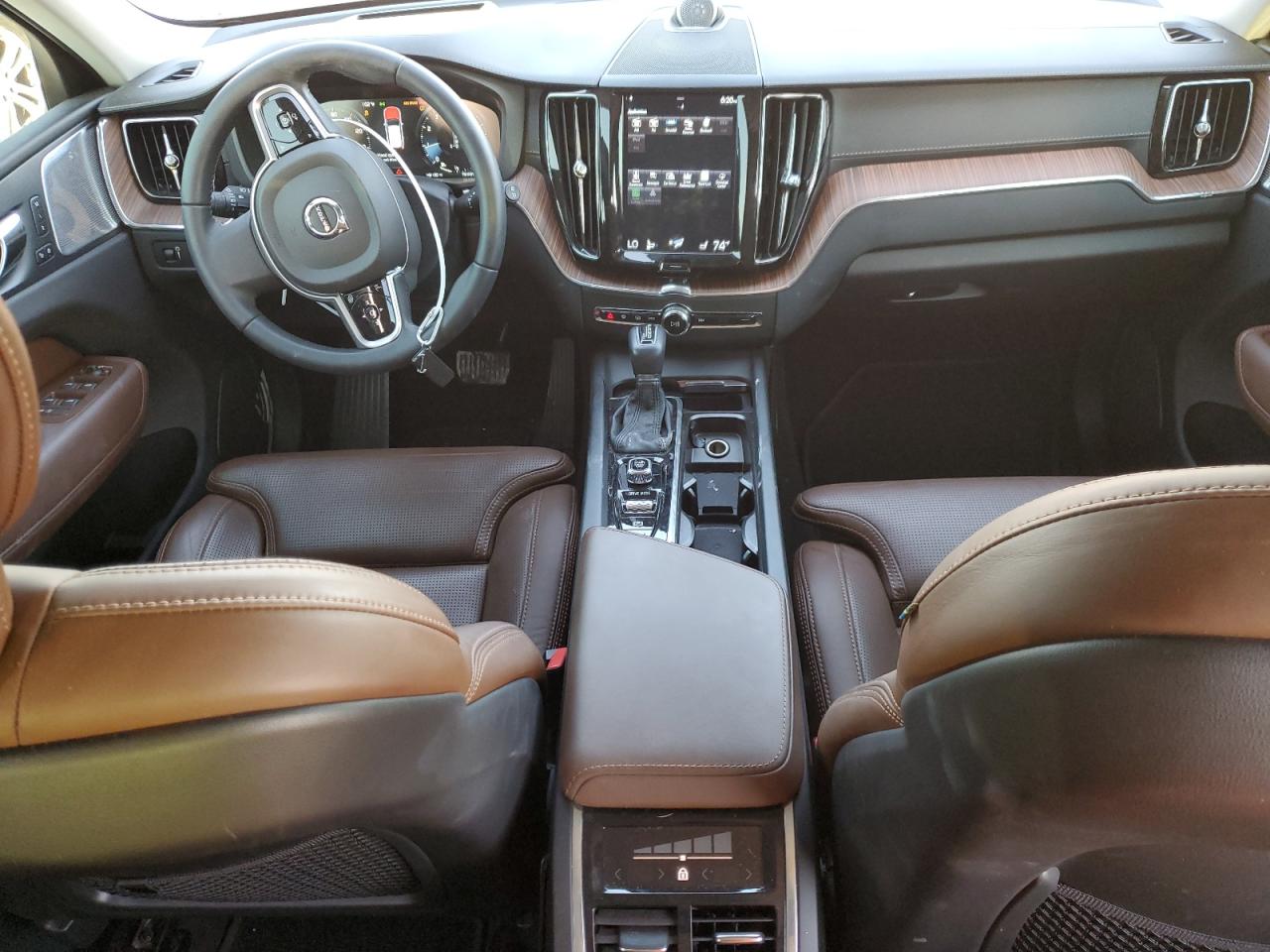 2019 Volvo XC60 VIN YV4A22RL9K1386919 Copart auction photo, all over damage thumbnail 8