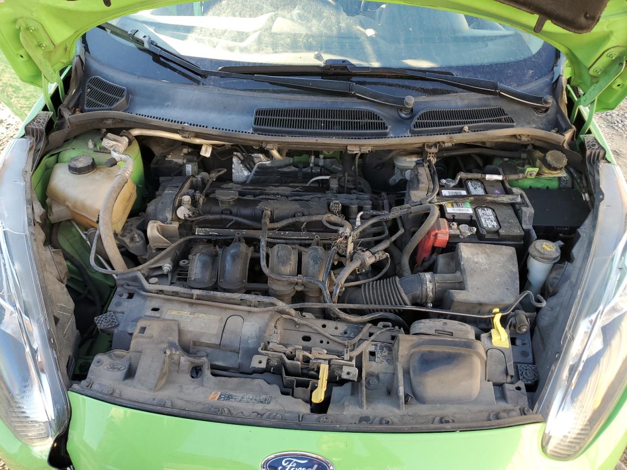 2015 Ford Fiesta VIN 3FADP4EJ2FM135496 Copart auction photo, front end damage thumbnail 13