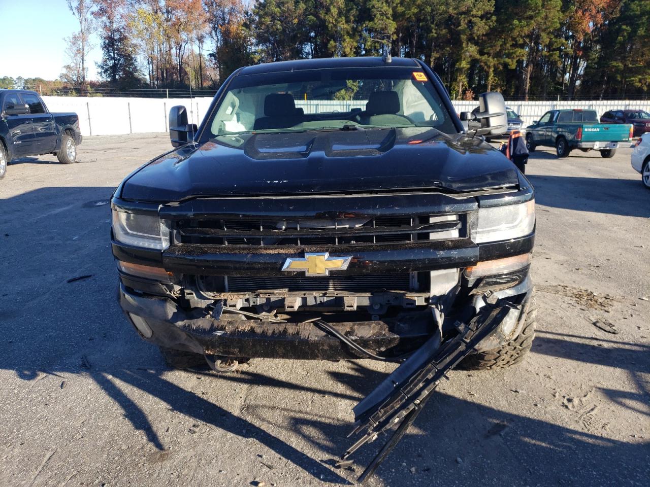 2016 Chevrolet Silverado VIN 3GCUKREC9GG216681 Copart auction photo, all over damage thumbnail 5