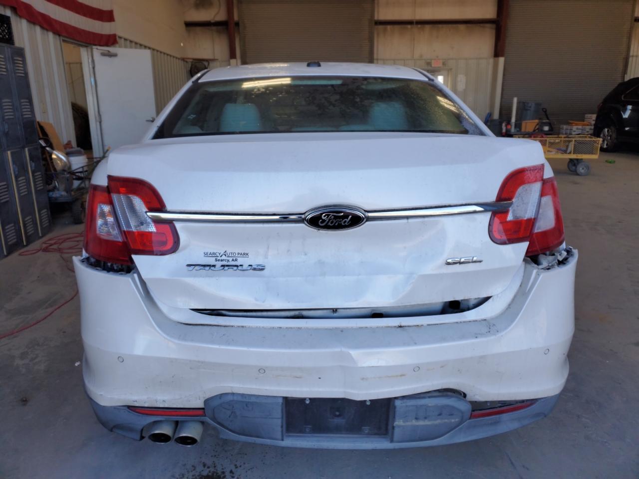 2011 Ford Taurus VIN 1FAHP2EWXBG119312 Copart auction photo, rear end / side damage thumbnail 6