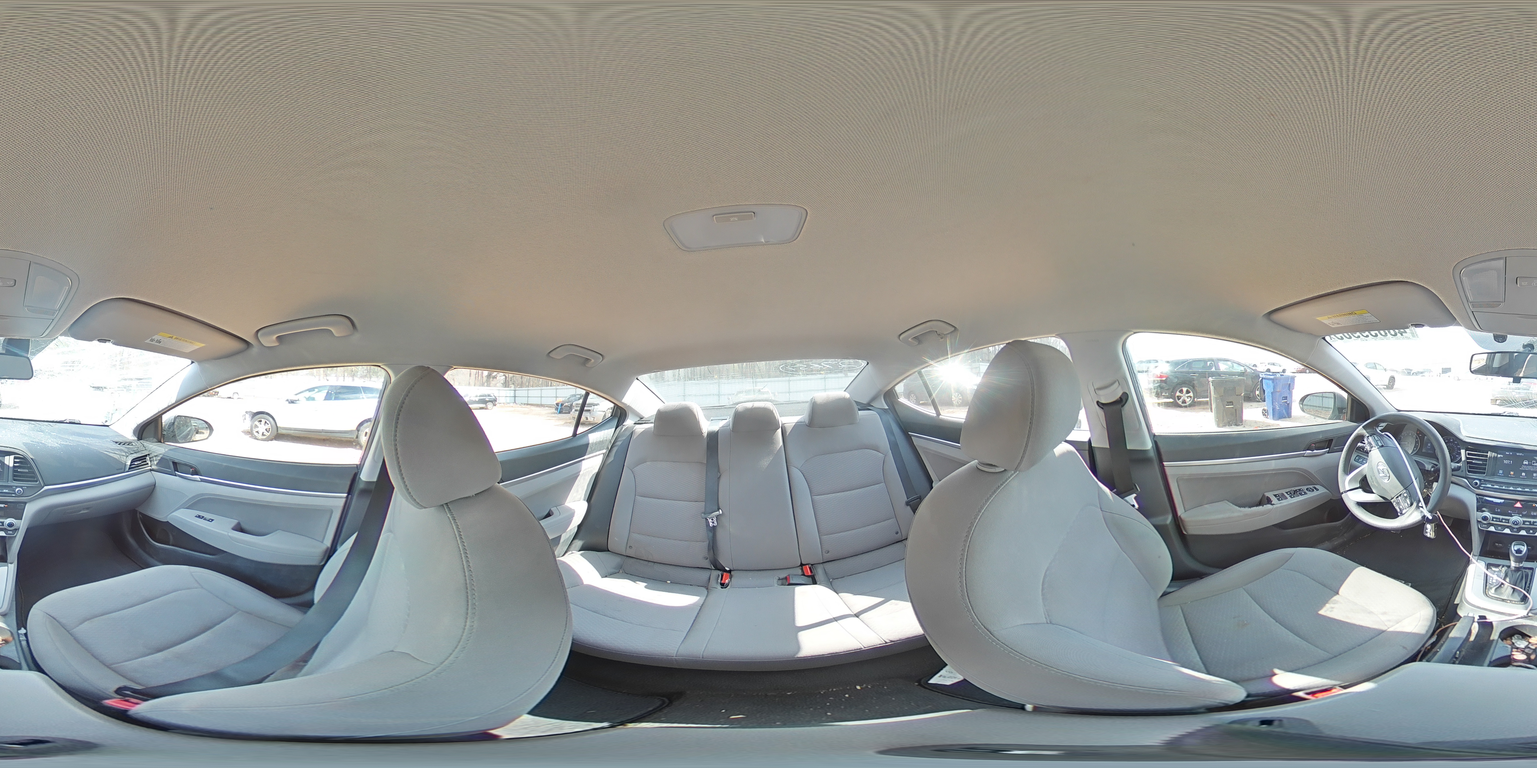 2020 Hyundai Elantra VIN 5NPD84LF0LH499164 Copart auction photo, rear end damage thumbnail 13