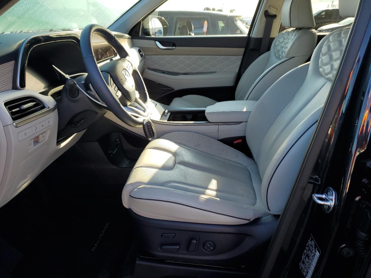 2021 Hyundai Palisade VIN KM8R7DHEXMU265593 Copart auction photo, water/flood damage thumbnail 7
