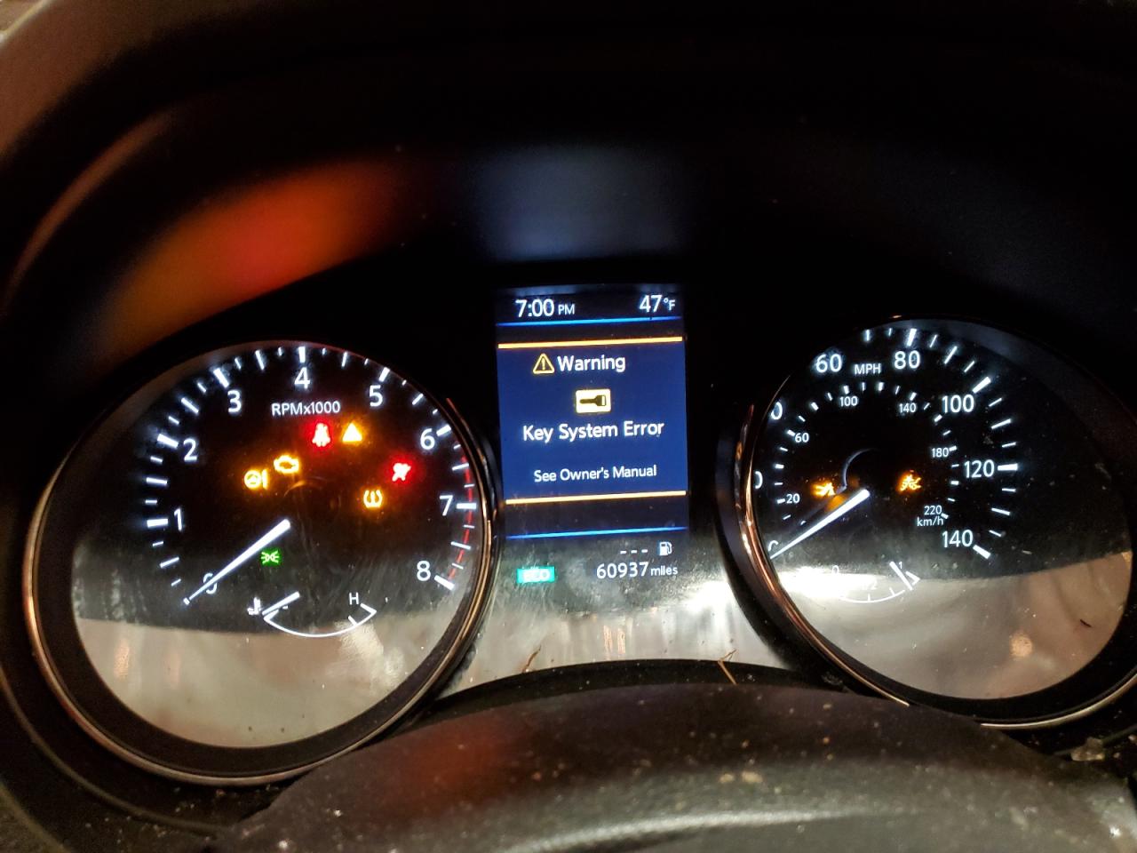 2019 Nissan Rogue VIN JN8AT2MTXKW257683 Copart auction photo, rollover / front end damage thumbnail 9