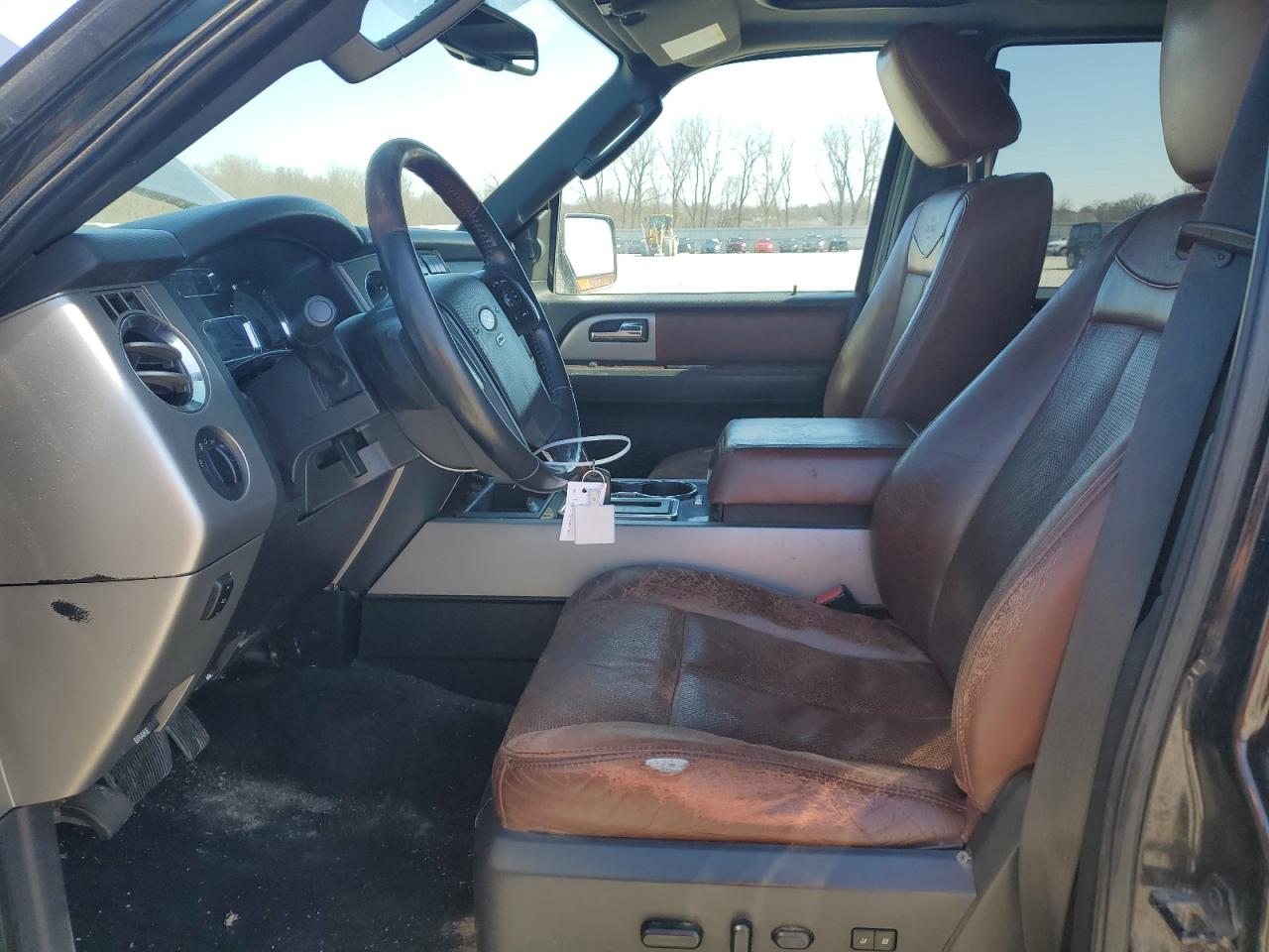 2013 Ford Expedition VIN 1FMJU1J50DEF23306 Copart auction photo, front end / rear end damage thumbnail 7